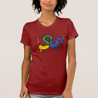 Padrão do t-shirt de Ladie