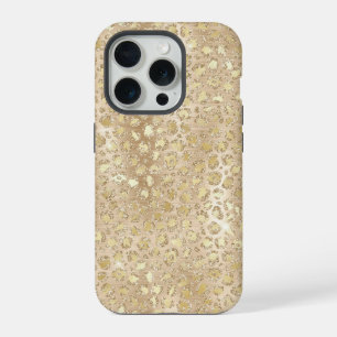 Padrão Dourado de Chita Rico Glitter