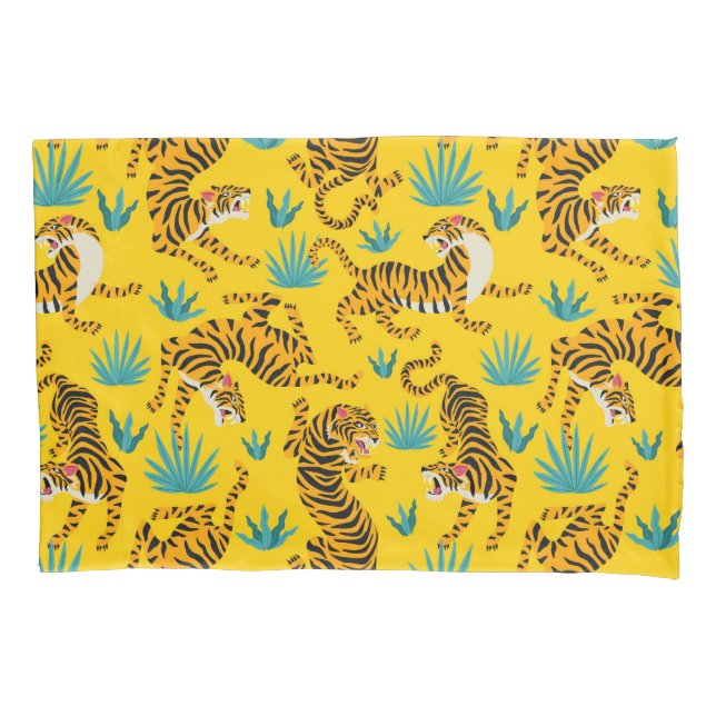 Padrão Dourado de Tigre Asiático (Frente-Esquerda)