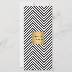 Padrão Dourado preto e branco retrorreflector Logo