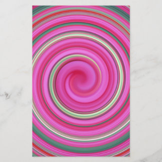 Padrão espiral rosa