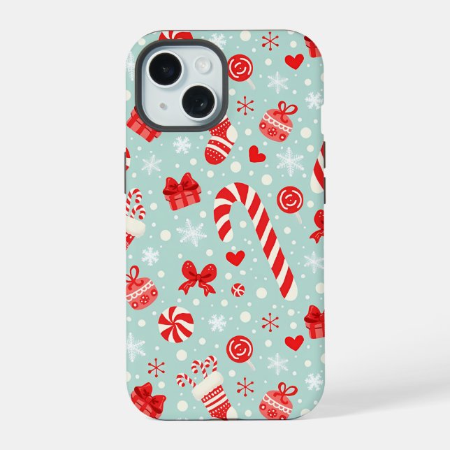 Padrão Estético de Natal Doce (Verso)