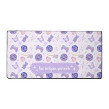 Padrão estético personalizado em pastel y2k lavand