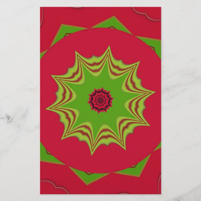 padrão étnico africano vermelho (Frente)