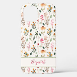 Padrão Exclusivo de Flores de Jardim