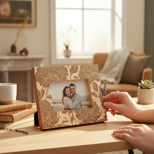 Padrão Flor Botânica Elegante (Criador carregado)