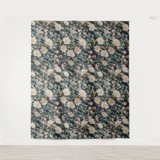 Padrão Floral 13 Tapeçaria (Frente)