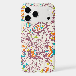 Padrão Floral Azul de Ivory Plum Azul de Teal Dama