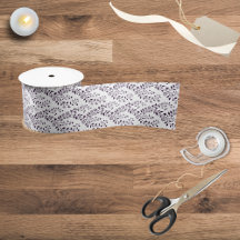 Padrão Floral Boho Moderno Ameixa Branco