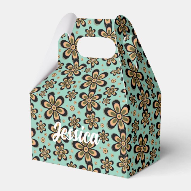 Padrão Floral - Caixa de Favoritos (Frente)