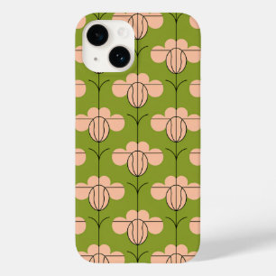 Padrão Floral da Deco da Arte Moderna - Pétalas Ro