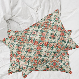 Padrão Floral de Algodão do País