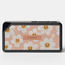 Padrão Floral de Margarida de Sorriso Personalizad