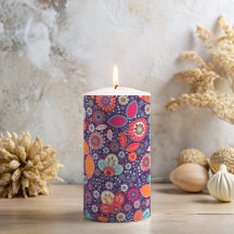 Padrão Floral de Natureza da Ilustração Batik Colo