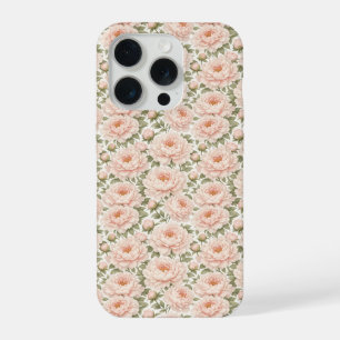 Padrão Floral de Peônia Elegante