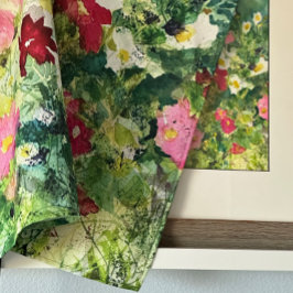 Padrão Floral de primavera Artista de Aquarela