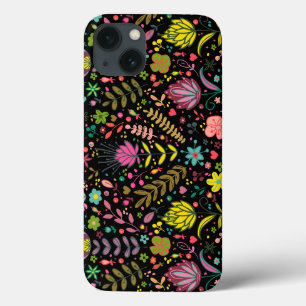 Padrão Floral de Superfície - Papel de parede Flor