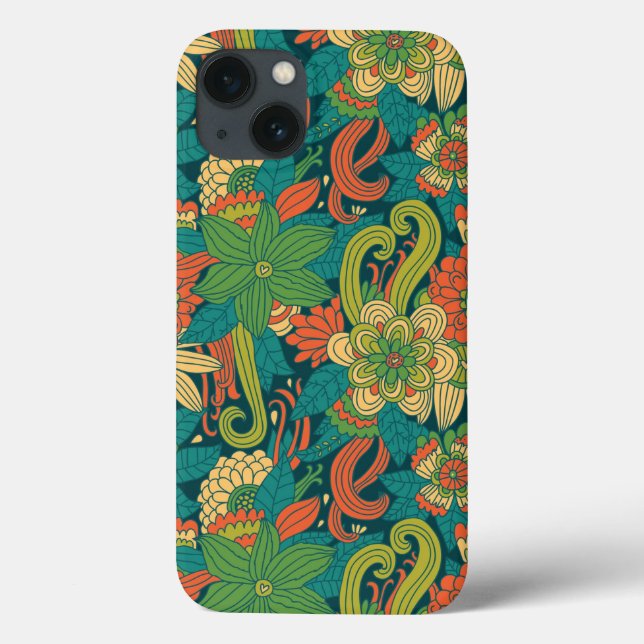 Padrão floral de Verão (Verso)