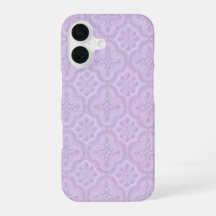 Padrão Floral Decorativo Em Mauve