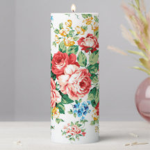 Padrão Floral Elegante com Elemento Rosa Design
