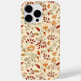 Padrão Floral Elegante de Outono