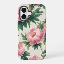 Padrão Floral Elegante Pink Peony - Eterno