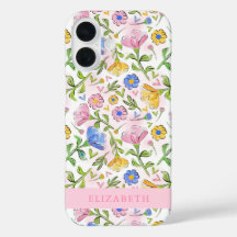 Padrão Floral Feminino Elegante