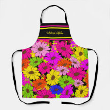 Padrão Floral Impressão All-Over Apron