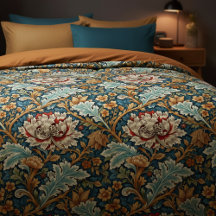 Padrão Floral Inspirado em William Morris