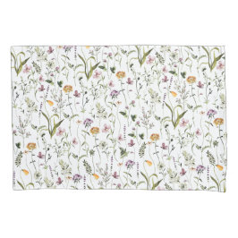Padrão Floral Jardim de Flores Silvestres