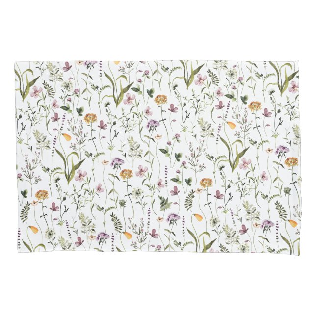 Padrão Floral Jardim de Flores Silvestres  (Frente)
