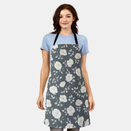 Padrão Floral Minimalista Cinza Rosa Branco Suave