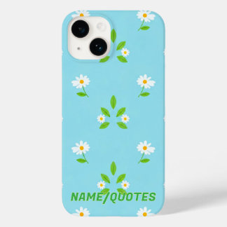 Padrão Floral Minimalista de Primavera