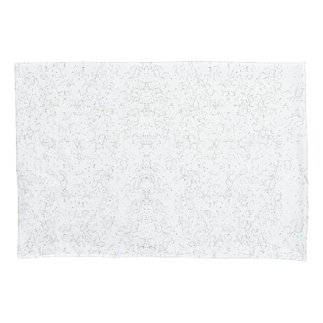 Padrão Floral Monocromático – Arte Elegante e Sem  (Frente)