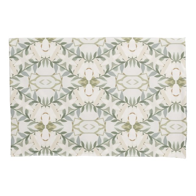 Padrão Floral Neutro Elegante (Frente)