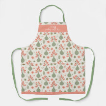 Padrão Floral Suave - Cozinhar com Amor