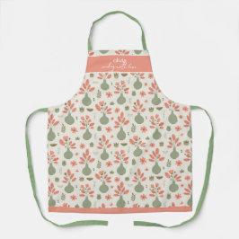 Padrão Floral Suave - Cozinhar com Amor