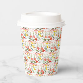 Padrão Floral Terroso de Mãe Flor Silvestre