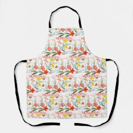 Padrão Floral Terroso de Mãe Flor Silvestre