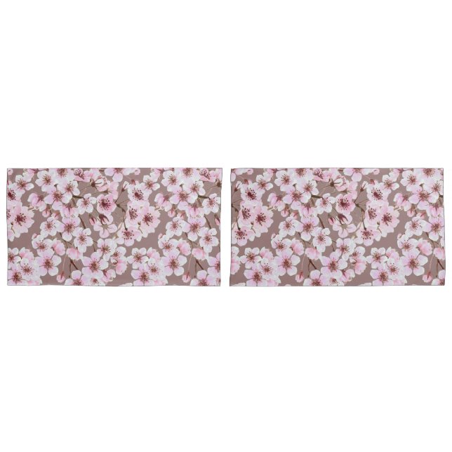 Padrão florescente de cereja (Frente - conjunto)