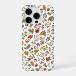 Padrão Florestal de Cogumelos de Folhas de Outono