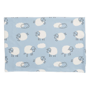 Padrão Fluffy Pastel Blue Lamb