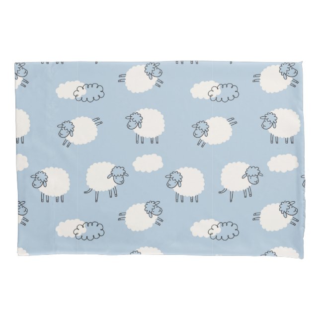Padrão Fluffy Pastel Blue Lamb (Frente)