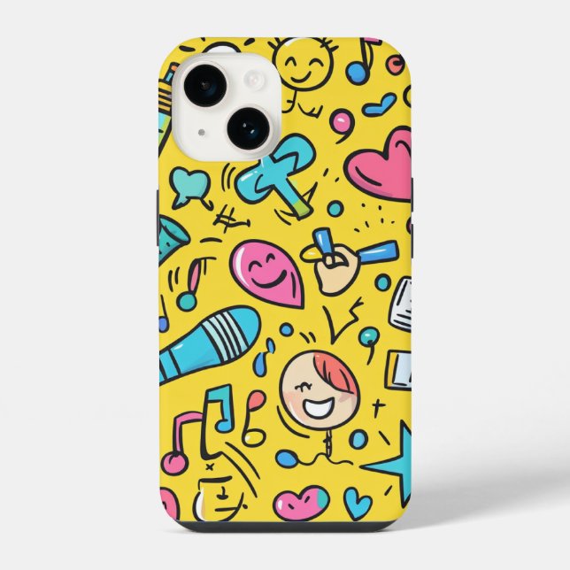 padrão fofo para jovens (Verso)