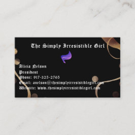 Padrão formal, Cartão de visita de 3,5" x 2,0"