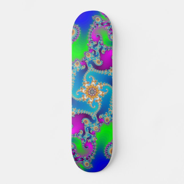 Padrão Fractal Complexo: Skateboard (Frente)