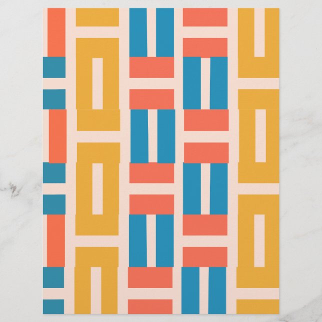 Padrão geométrico (Frente)