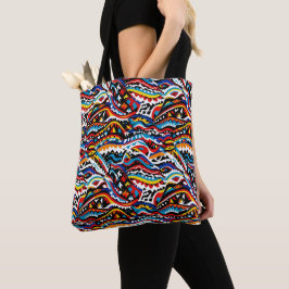 Padrão geométrico abstrato design 36 - Tote Bag