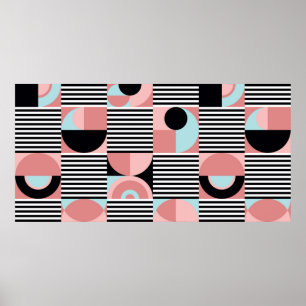 Padrão geométrico abstrato. Impressão moderna cont