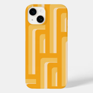 Padrão Geométrico Amarelo